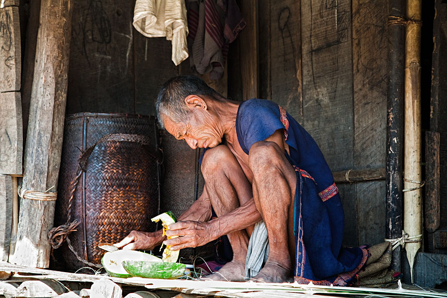  Idu Mishmi man at a village near Pashigat
